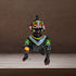 Brass Black Laddu Gopal Statue Murti Idol 898g